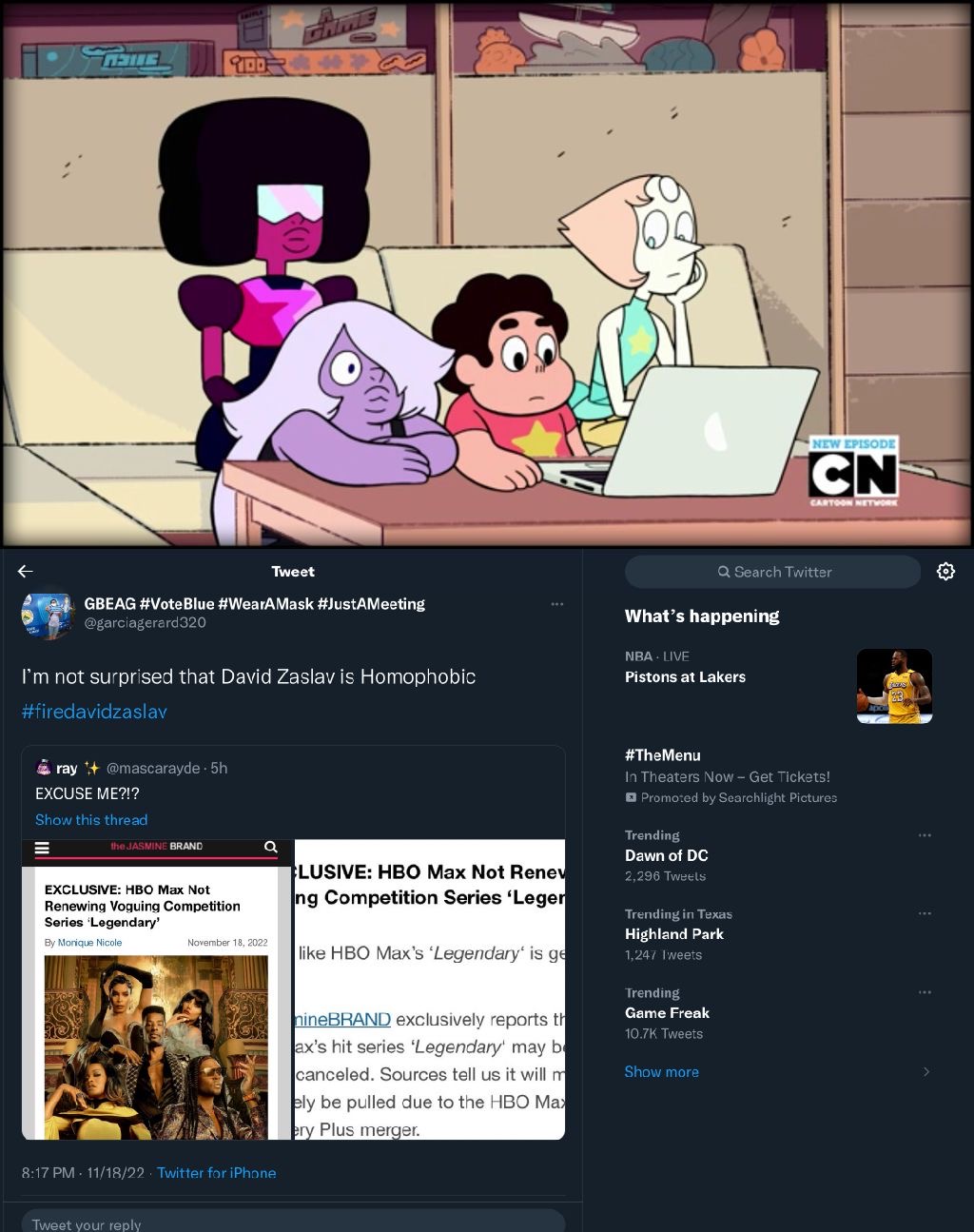 The Crystal Gems React to Legendary Cancellation by chanyhuman on