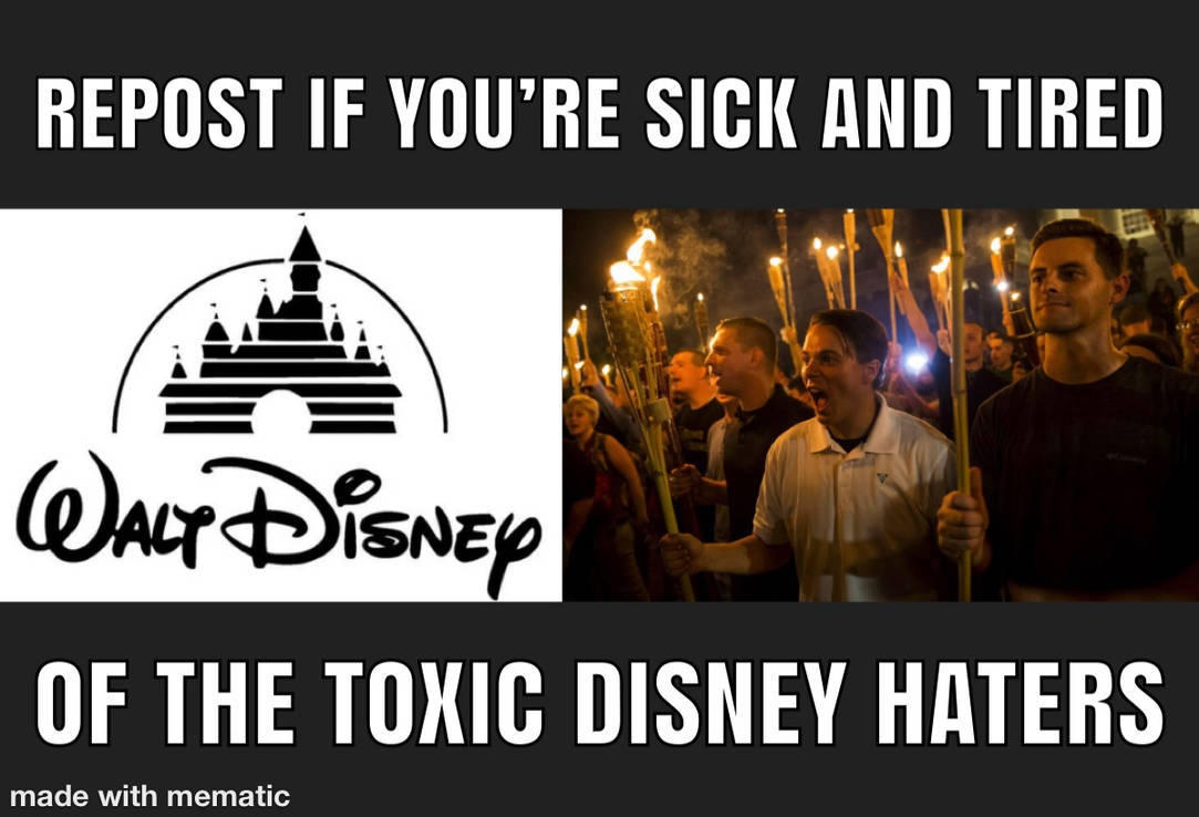 Toxic Haters of Disney