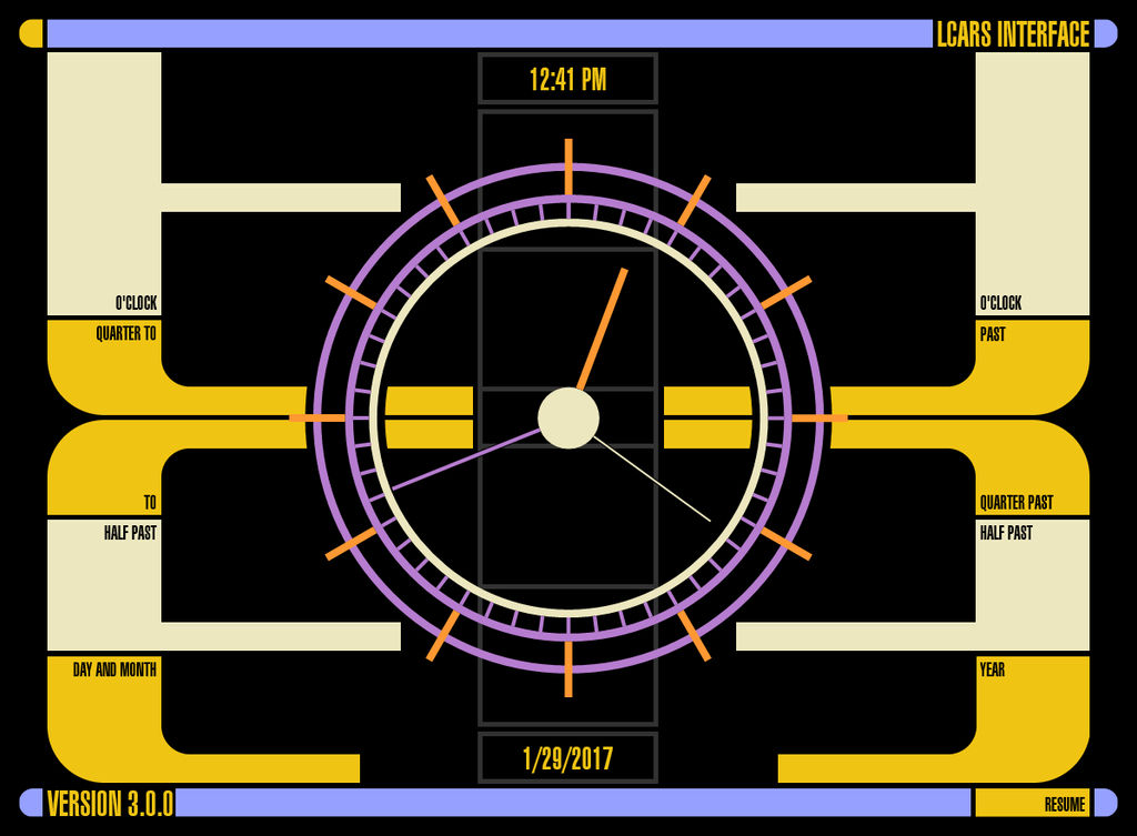 LCARS for Rainmeter Clock by Jefson on DeviantArt