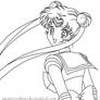 LineArt Sailor Moon *PassionOfMy*