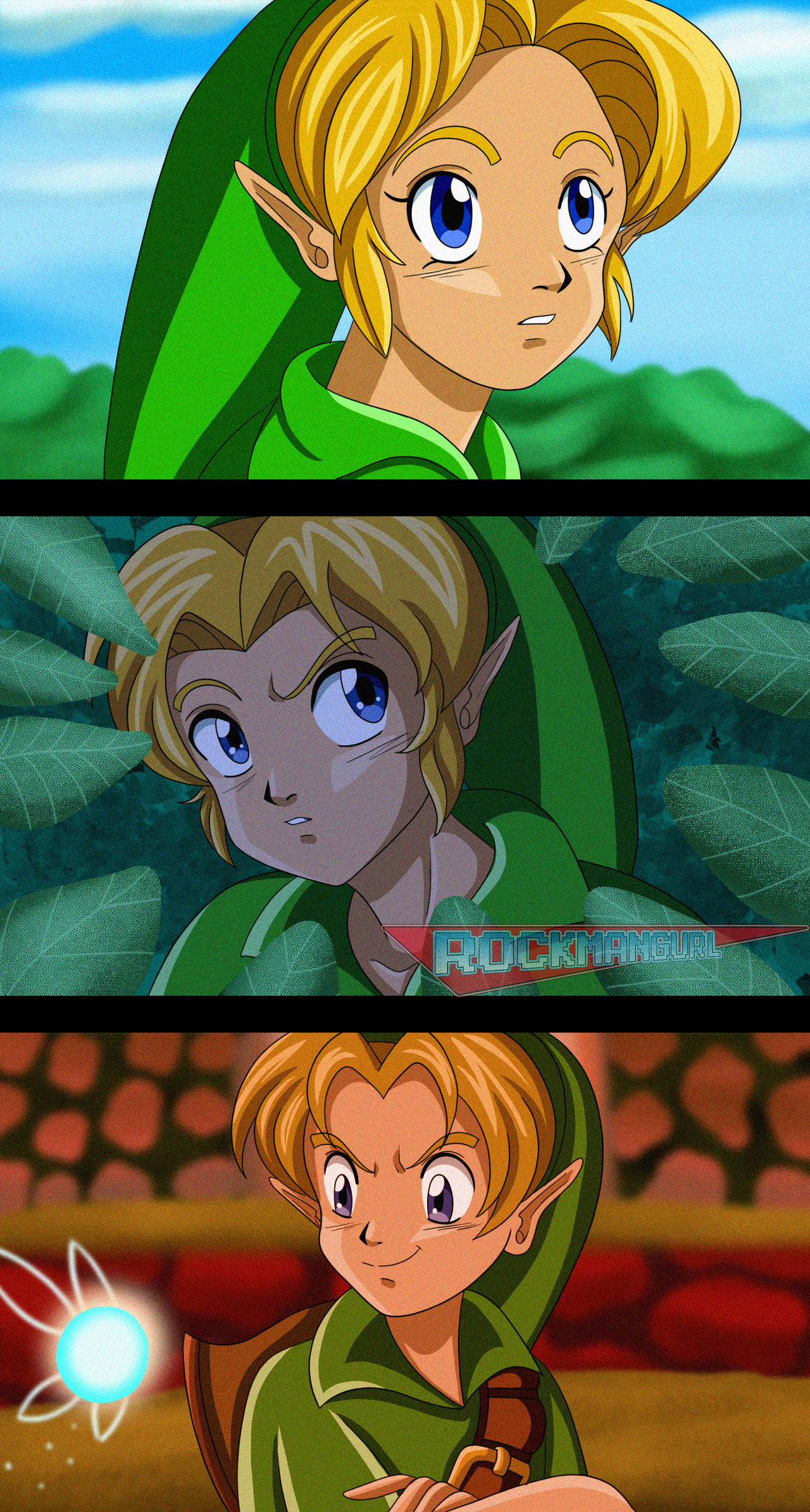 Young Link and Toon Link by sakayaki on DeviantArt
