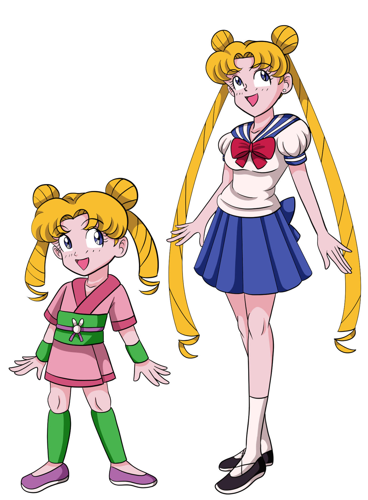 The Monkey and the Rabbit-Usagi by RockmanGurlX on DeviantArt