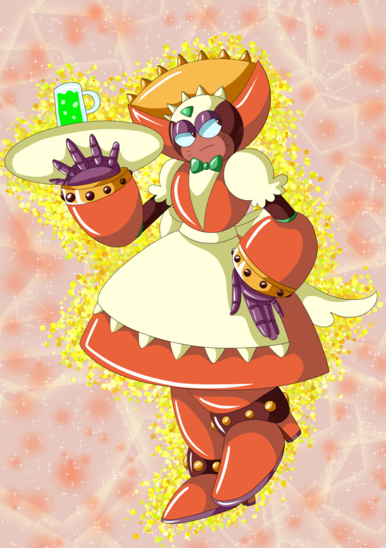 Robot Rumpus 2014-Cafe Woman by RockmanGurlX on DeviantArt