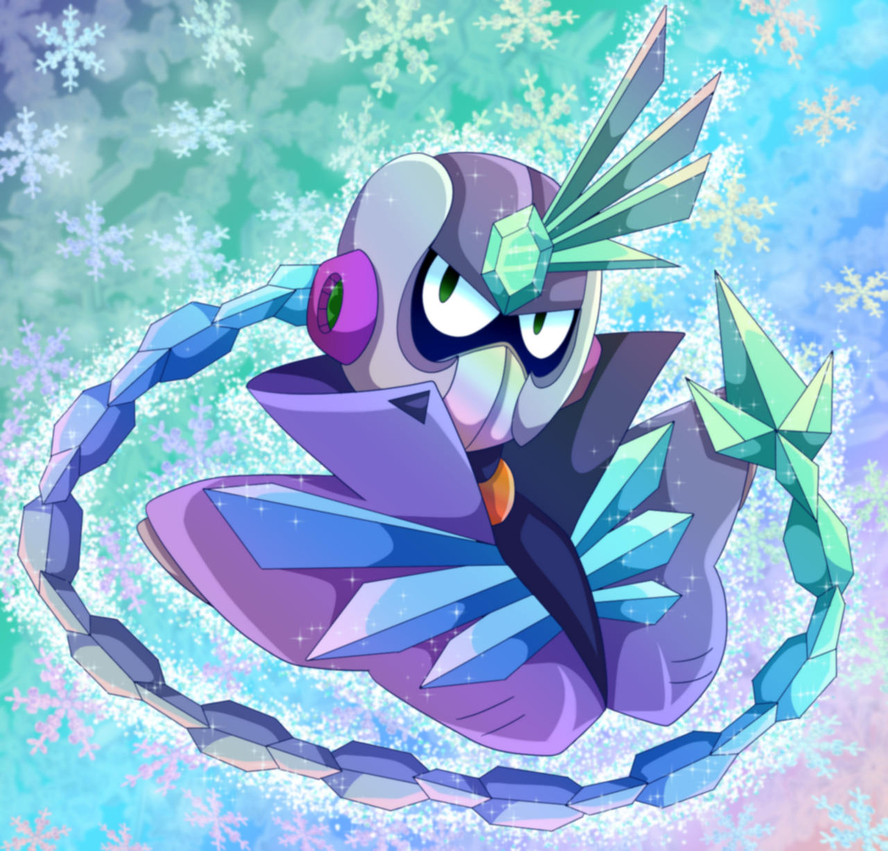 Robot Rumpus-Glorious in Ice by RockmanGurlX on DeviantArt