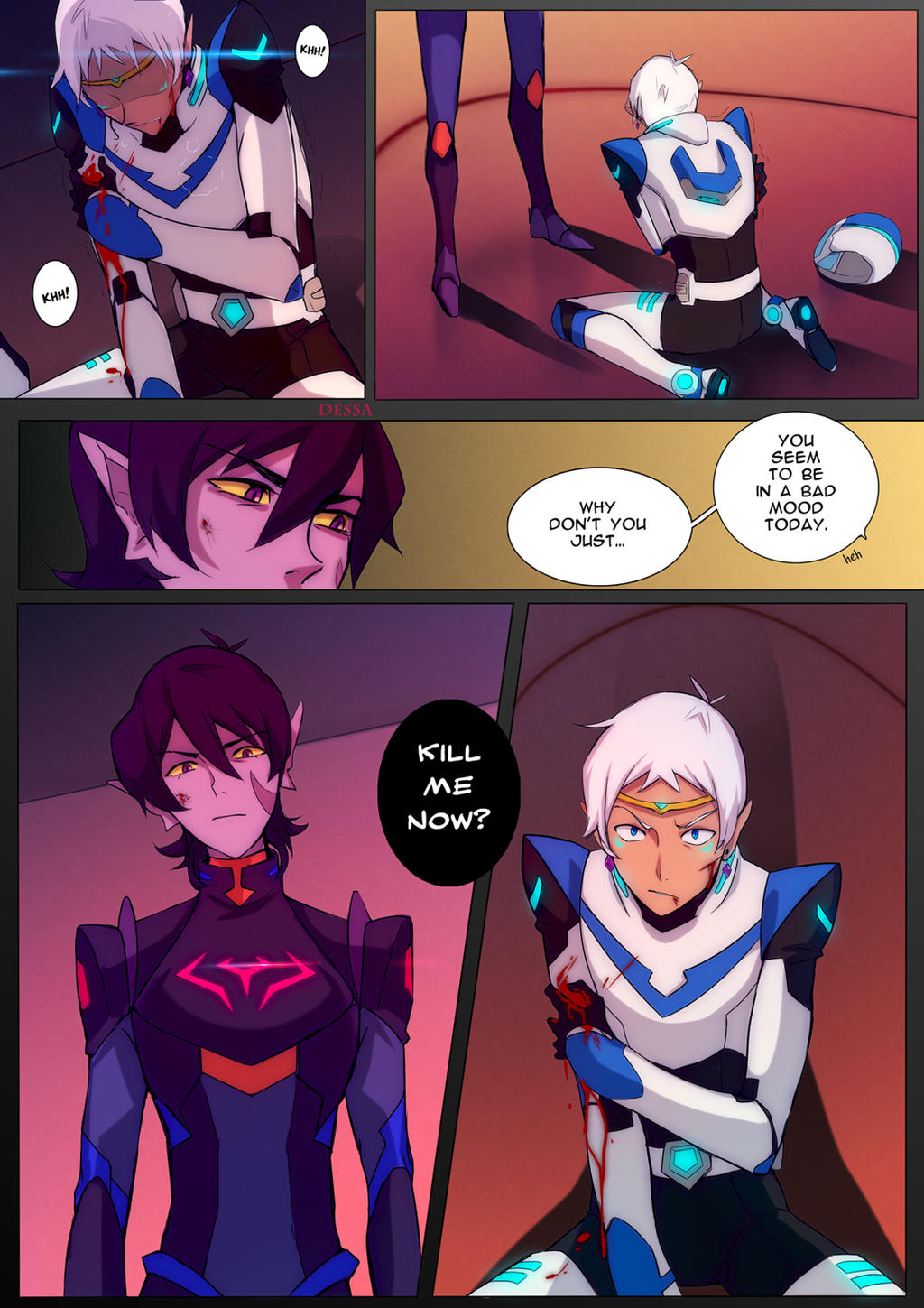 VLD Keith and Lance Enemies!AU by Dessanya on DeviantArt