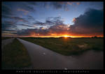 Last Light over the Polder by Svision