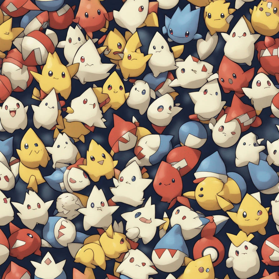 Togepi Pattern Seem Less A flurry of weird Togepi! by ilovebabynadders on DeviantArt