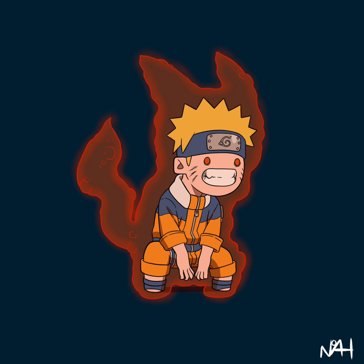 Naruto [ONE TAIL] by TheFutureFoundation on DeviantArt