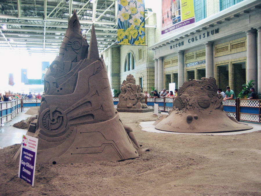 sand sculptures