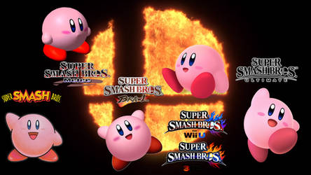 Super Smash Bros Ultimate Evolution of Kirby by Alexeverest on DeviantArt