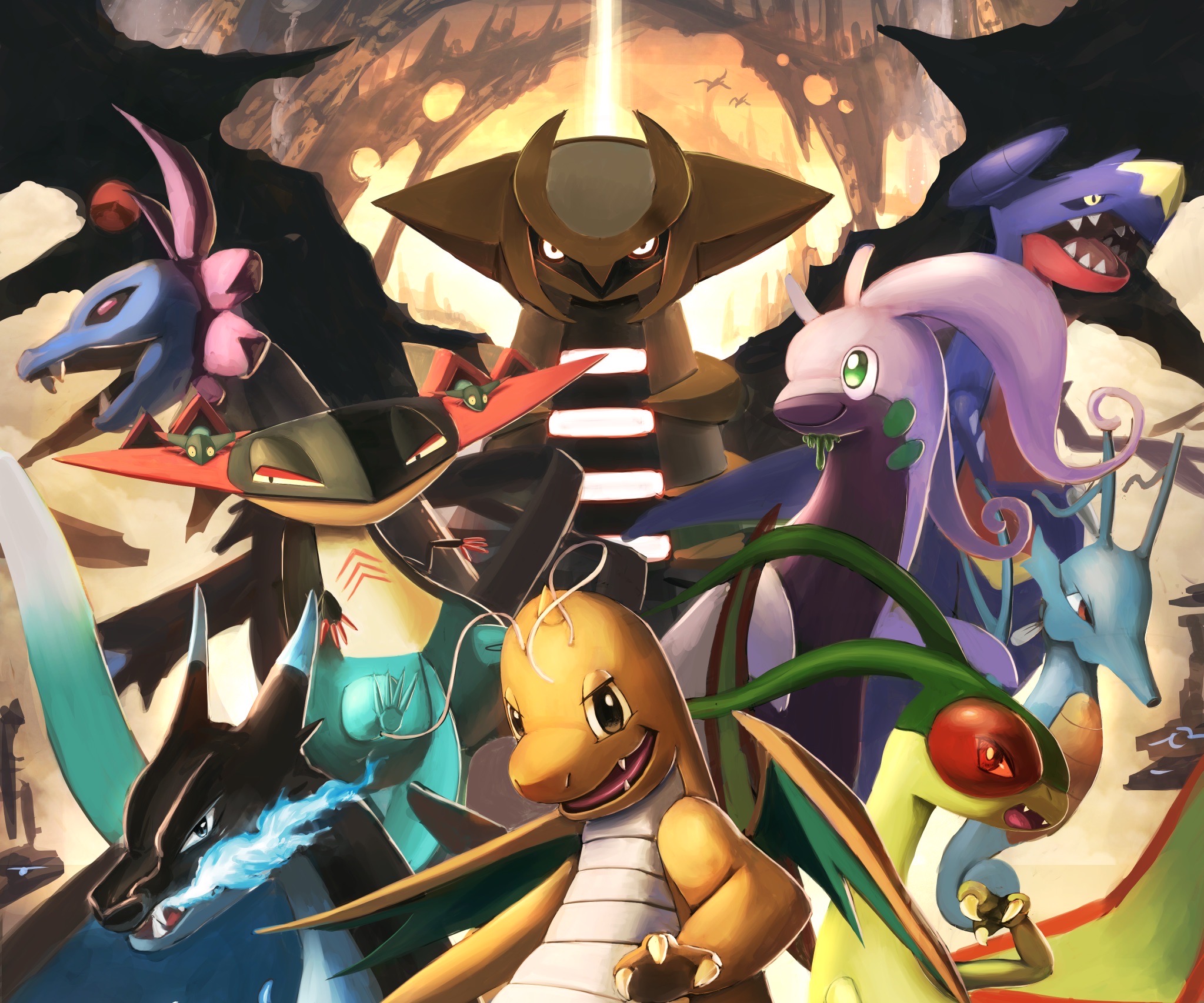 Pokemon dragon by maikaluxio on DeviantArt