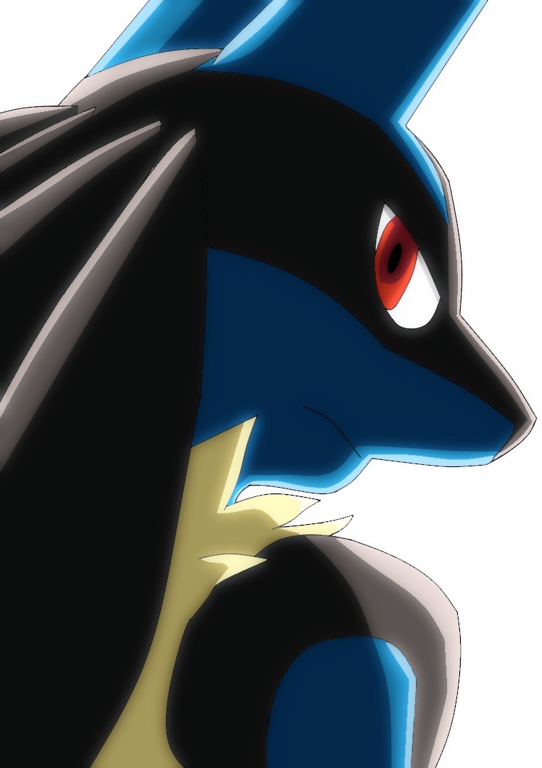 Shiny Lucario Pokemon Ranger Edit by hf978rh7834hru4r43 on DeviantArt