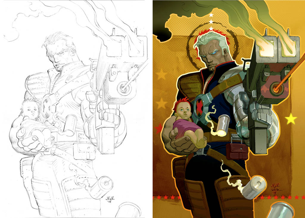 Cable cover pencils to paint by DeanWhite