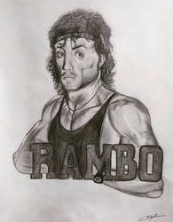 Rambo by CamilleDfrn