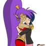 Shantae and Marinette hug