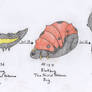 Fakemon 156-158 - Stabby Bugs