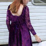 Purple Lace Dress Stock 18