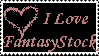 I Love FantasyStock Stamp by Gracies-Stock