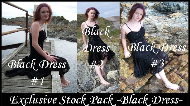 Exclusive Stock -Black Dress-