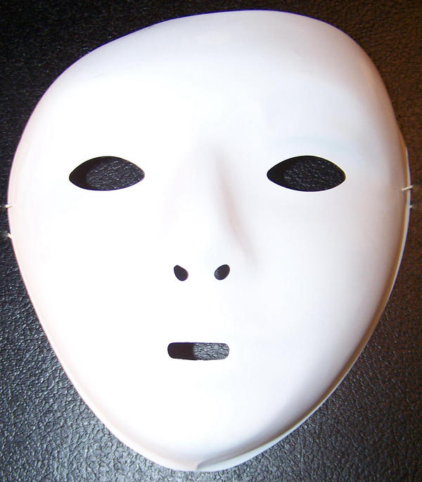 White Mask Examples Plain White Mask Stock by Gracies-Stock on DeviantArt