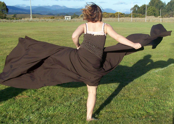 Brown Dress - Movement - 03