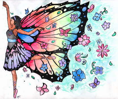 Dancing Butterfly by SeangelSaph