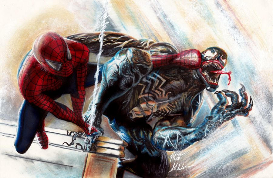 Супермен против человека паука пародия. Человек паук против Венома. Человек паук 3 против Венома. Человек паук против Венома 2007. Питер Паркер против Венома человек паук 3.