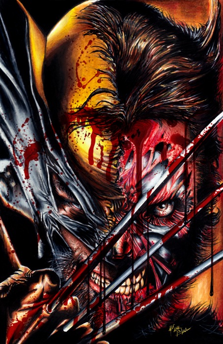 Battle Damaged Wolverine