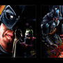 Batman Then and Now PSCs by Glebe