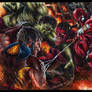 Glebe Marvel Greatest Battles Artist Proof