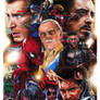 Marvelous Heroes Limited Exclusive Poster by Glebe
