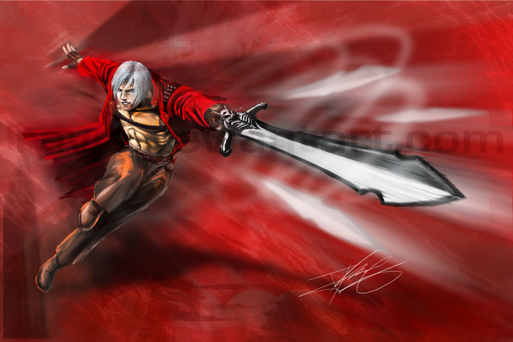 DmC - Dante Eryx Wallpaper by TheSyanArt on DeviantArt