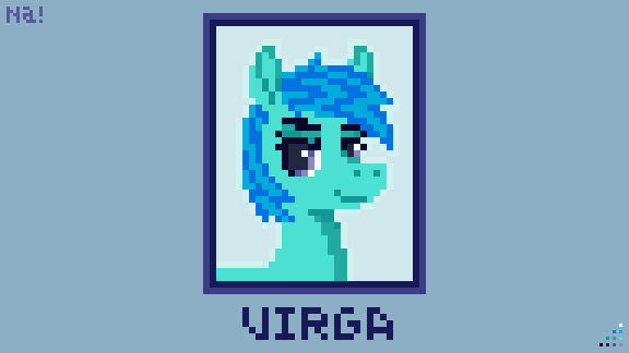 Virga pixel portrait