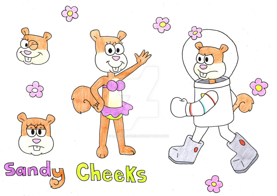 Sandy Cheeks by laurenjade15 on DeviantArt