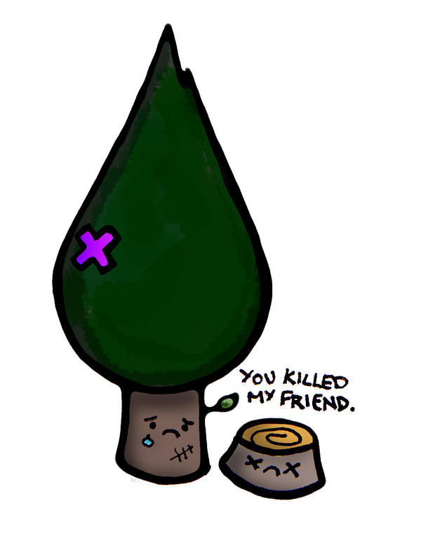 Emo Tree the emo tree by multicolourpirate on DeviantArt