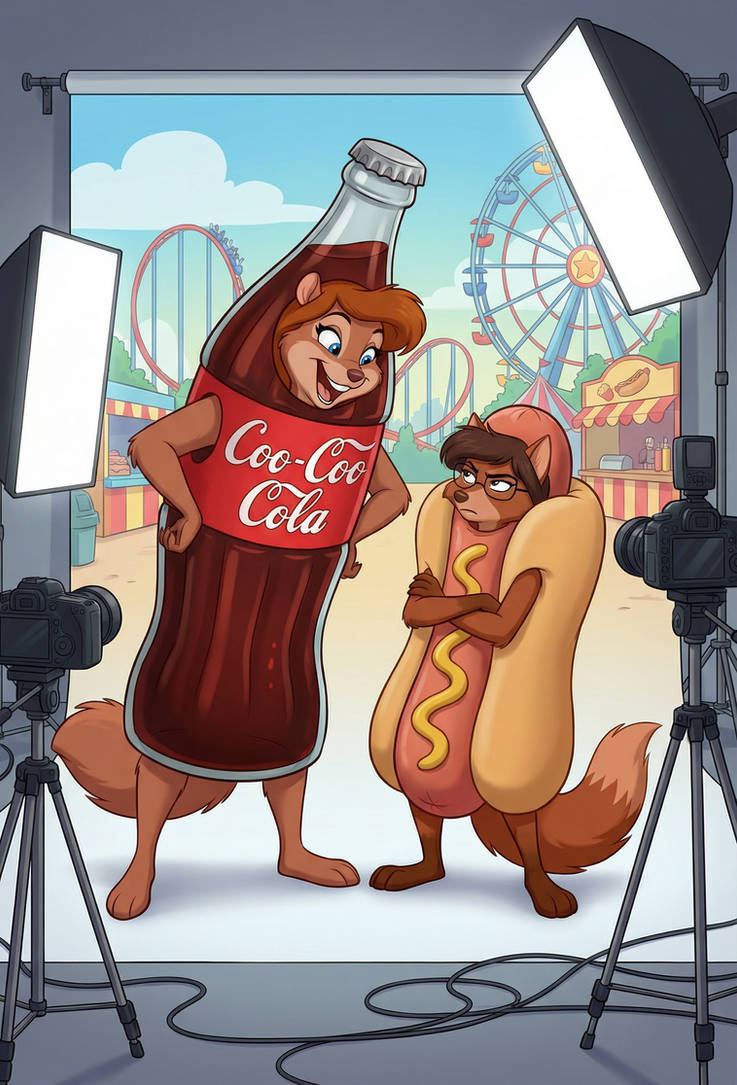 Colacoa Mouse REQUEST: Coo-Coo Cola Photoshoot by kal-eel-civitai on DeviantArt