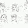 MLP Sketch Dump- Portraits