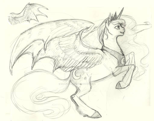 Princess Luna Doodle