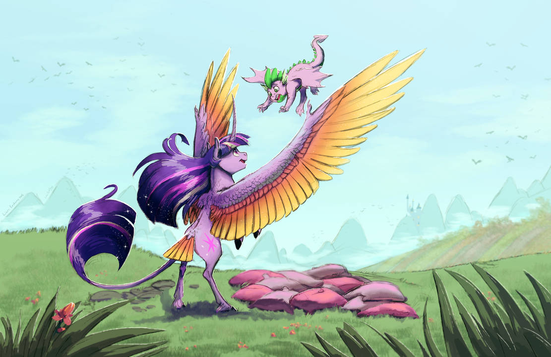 I'll Catch You, Spike! by Earthsong9405