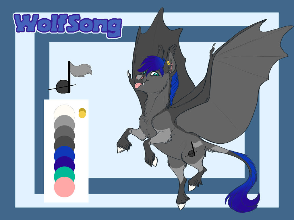 Commission: WolfSong Ref by EarthnAshes Commission: WolfSong Ref by EarthnAshes
