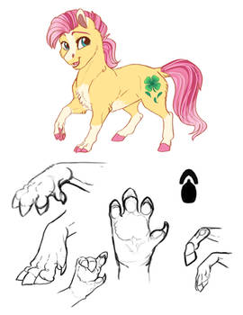 Headcanon: Pony Paws