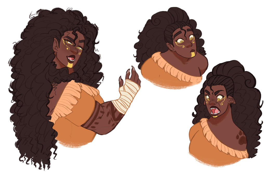 Lioness Expressions by EarthnAshes Lioness Expressions by EarthnAshes