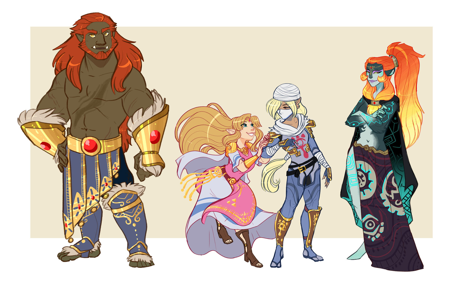 LoZ: Fairies by EarthnAshes on DeviantArt
