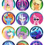 Best Pony! buttons