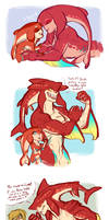 LoZ: Mipha and Sidon are the bees knees owo