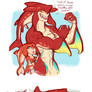 LoZ: Mipha and Sidon are the bees knees owo