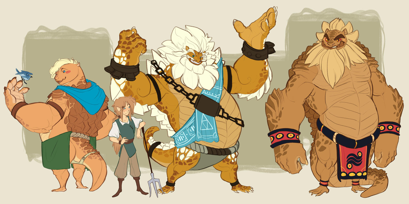 LoZ: LEMME TELL YA BOUT GORONS, BROTHER