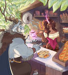 The Weary Traveler Cafe by Earthsong9405