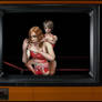 female wrestling on T.V 03