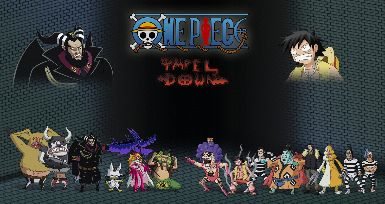 One Piece Impel Down By Pokekoks On DeviantArt one-piece-impel-down-by-pokekoks-on-deviantart